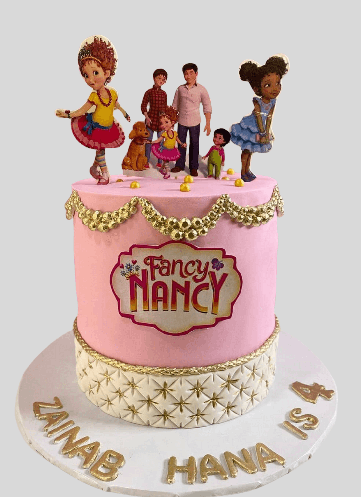 Radiant Fancy Nancy Cake