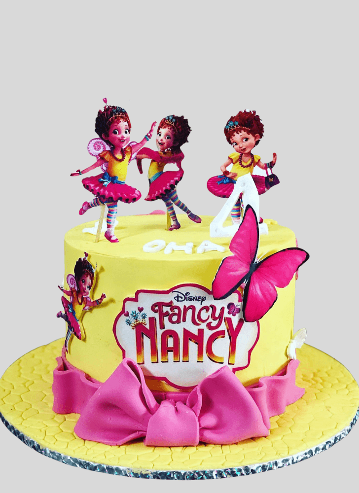 Shapely Fancy Nancy Cake