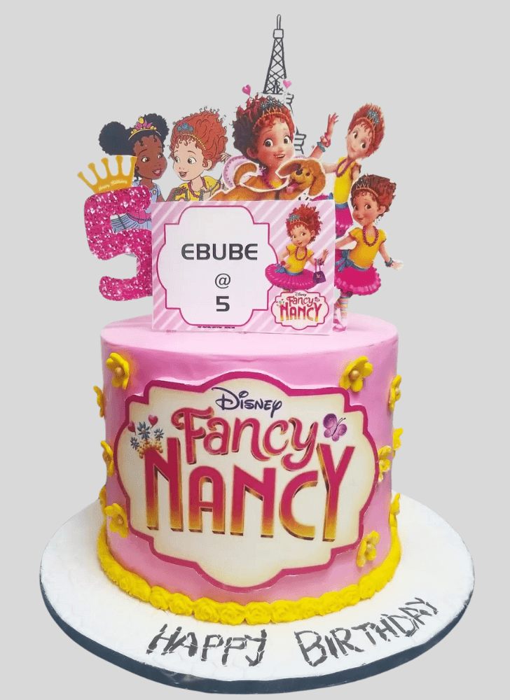 Splendid Fancy Nancy Cake