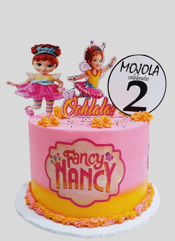 Stunning Fancy Nancy Cake