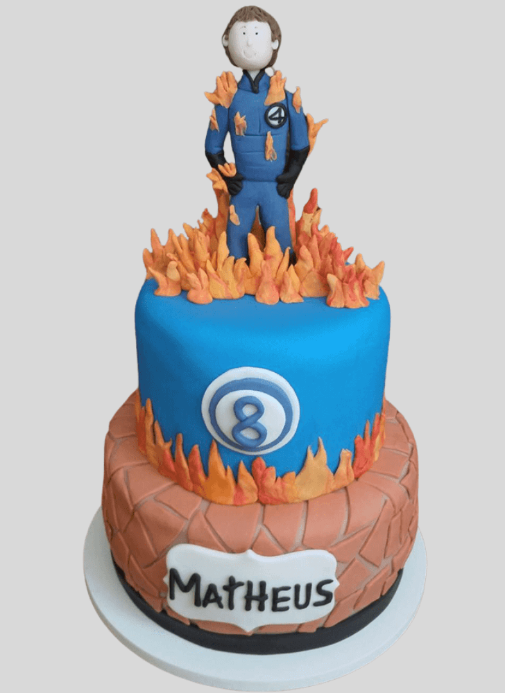 Dazzling Fantastic Four Cake