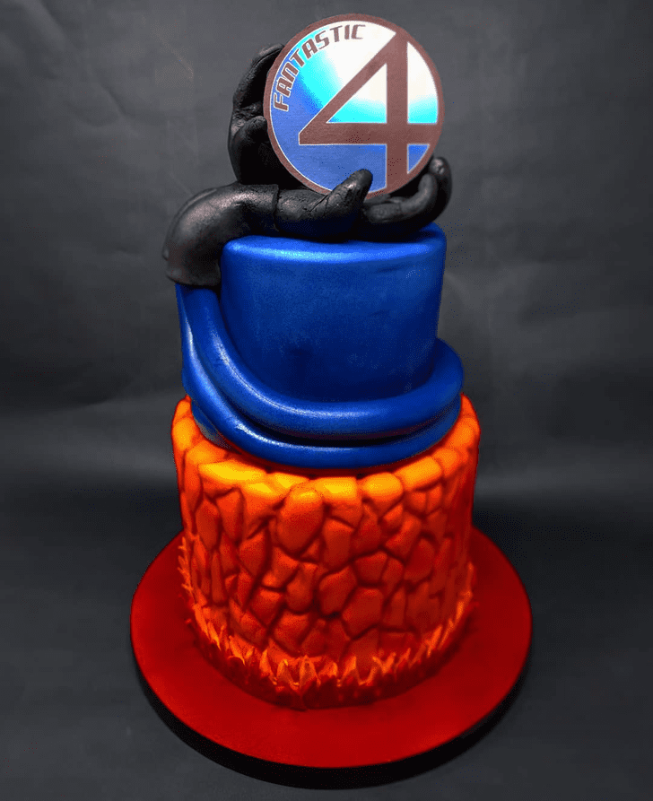 Classy Fantastic Four Cake