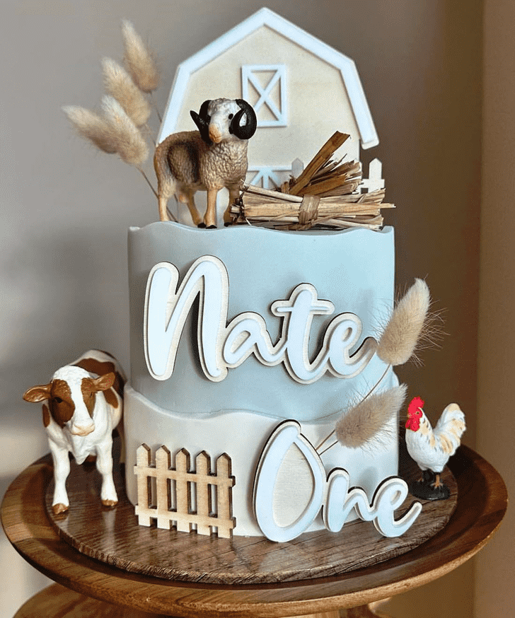 Admirable Farm  Cake Design