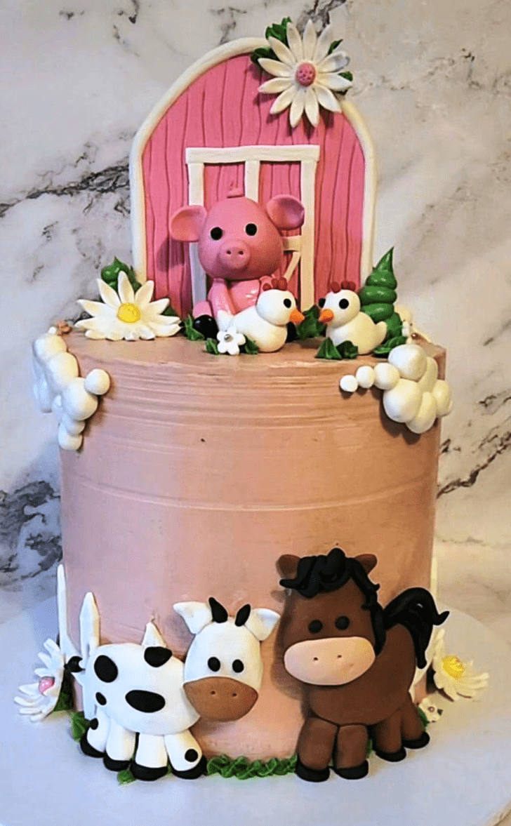 Exquisite Farm  Cake