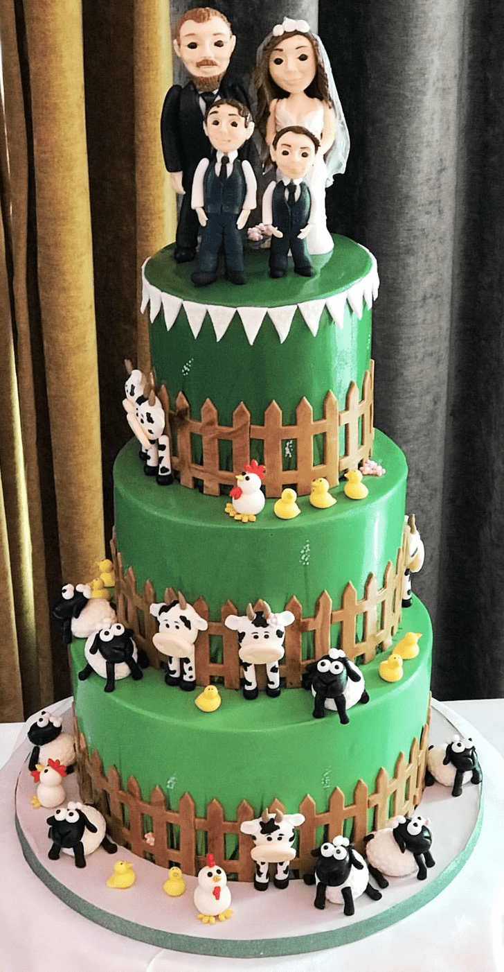 Radiant Farm  Cake