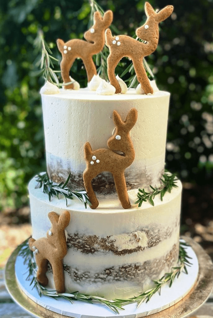 Appealing Fawn Cake