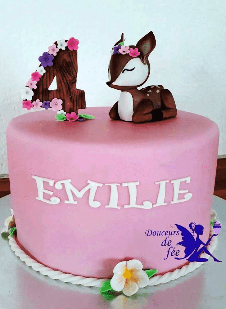 Comely Fawn Cake