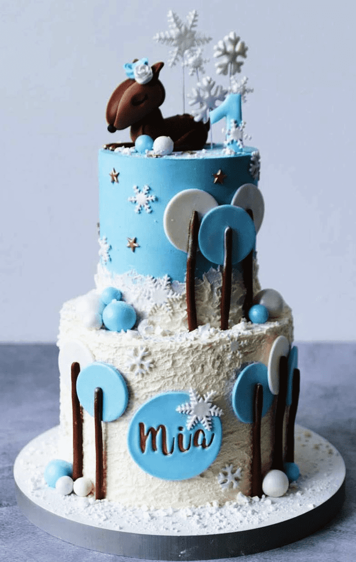 Elegant Fawn Cake