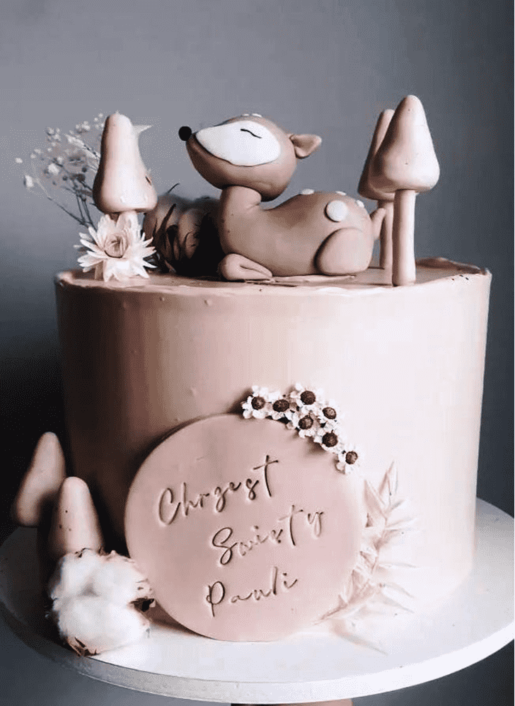 Fascinating Fawn Cake