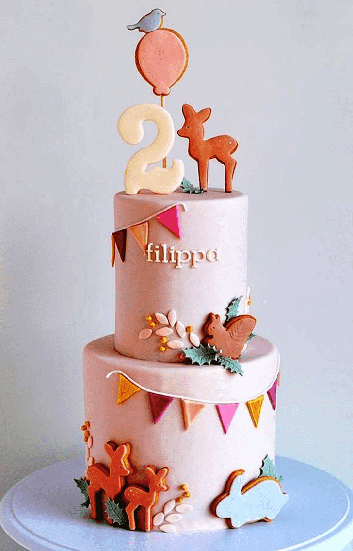 Fine Fawn Cake