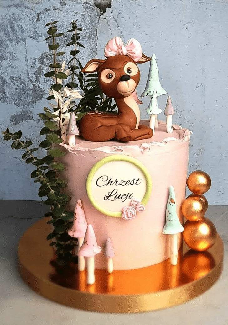 Good Looking Fawn Cake