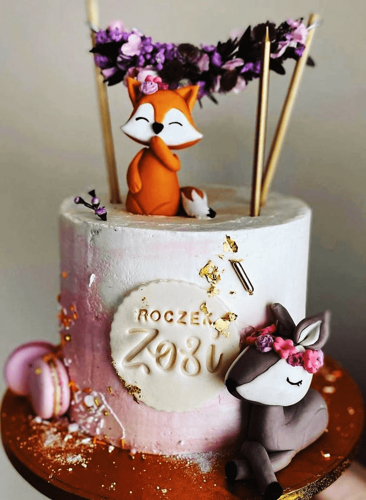 Handsome Fawn Cake
