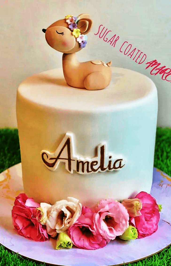 Marvelous Fawn Cake