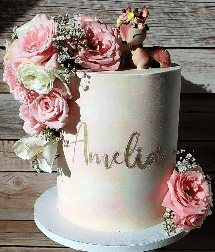 Pretty Fawn Cake