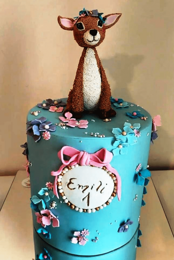 Radiant Fawn Cake