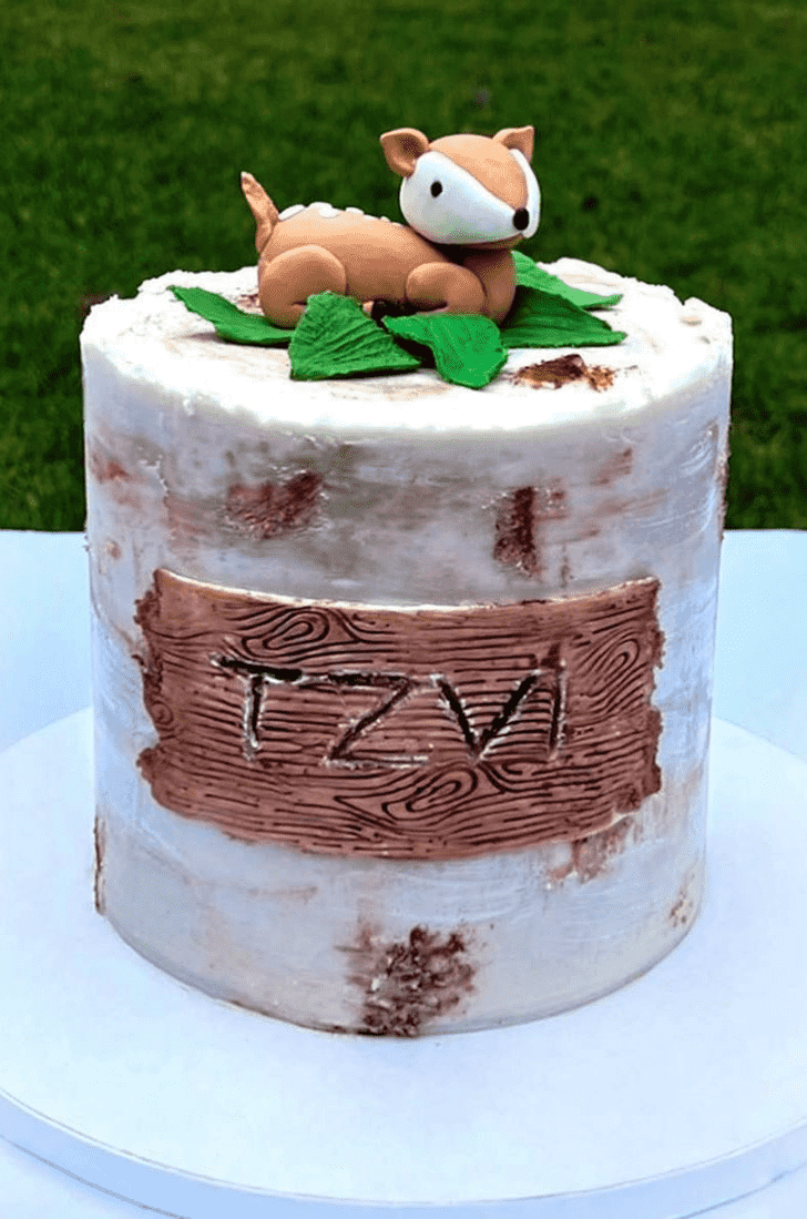 Slightly Fawn Cake