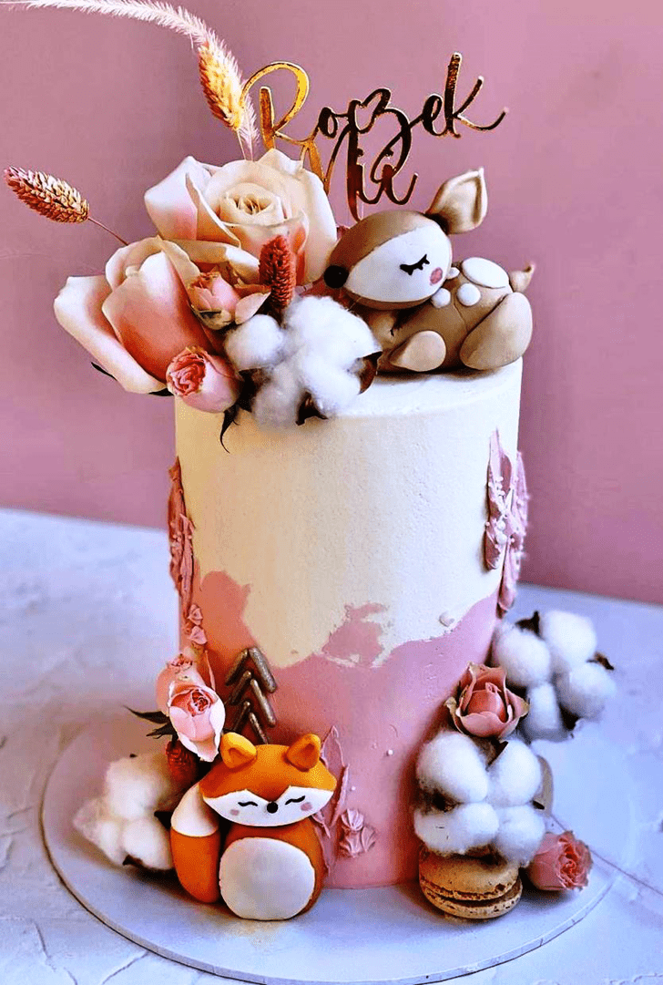 Superb Fawn Cake