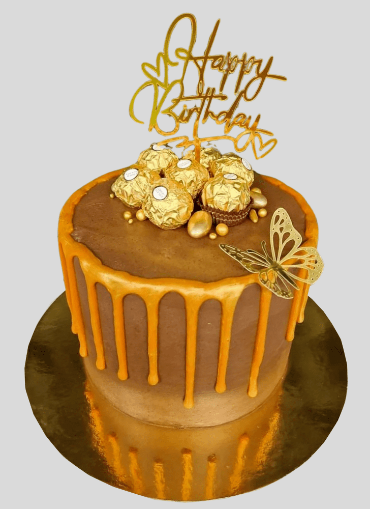 Admirable Ferrero Rocher Cake Design