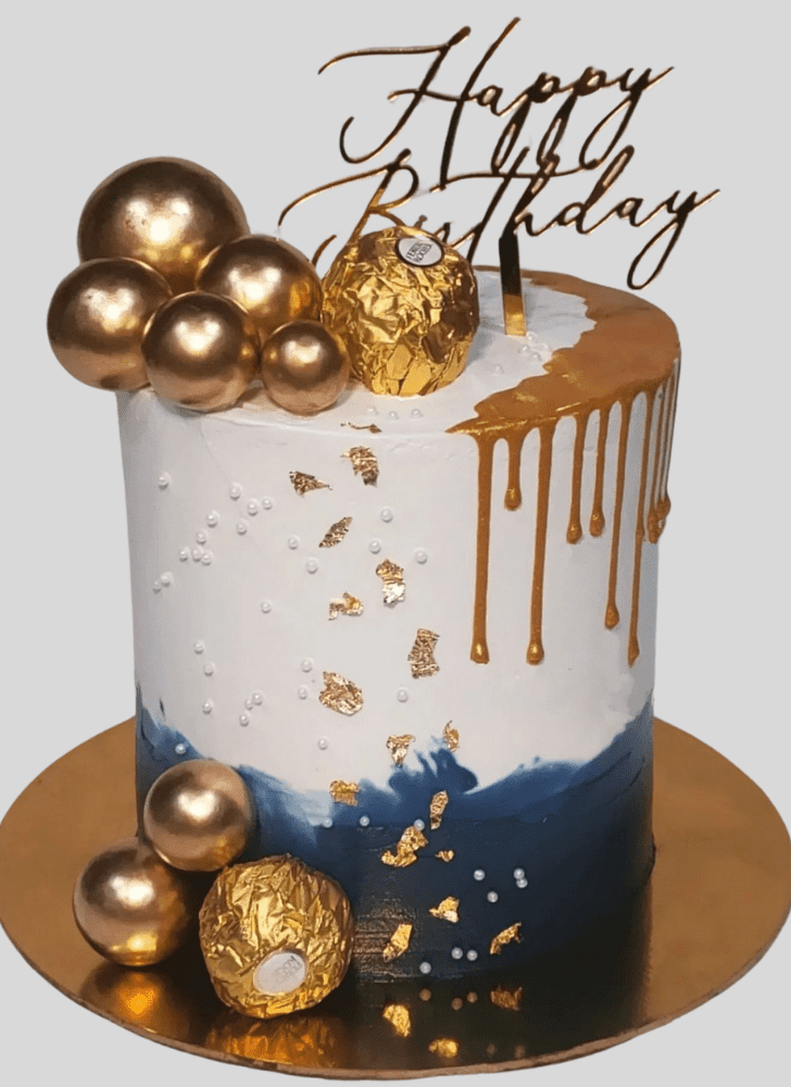 Comely Ferrero Rocher Cake