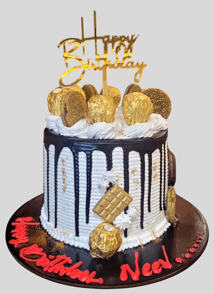 Dazzling Ferrero Rocher Cake