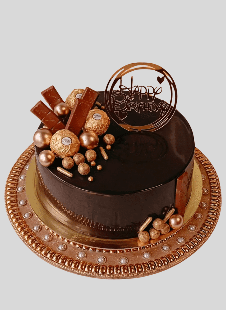 Delicate Ferrero Rocher Cake