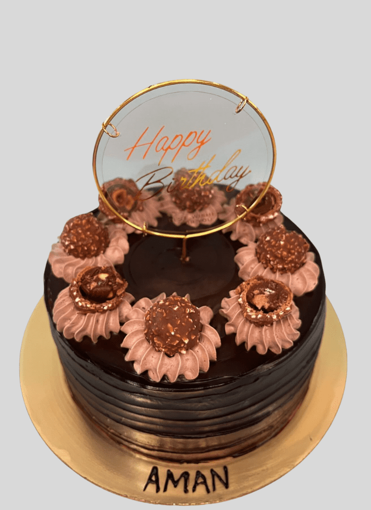 Delightful Ferrero Rocher Cake