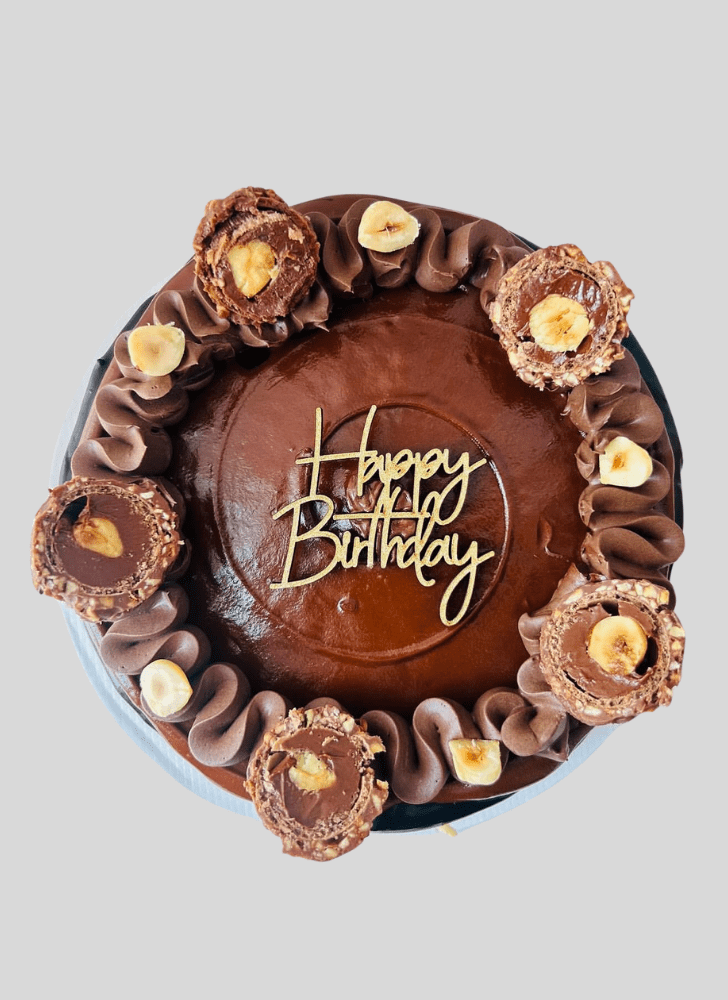 Divine Ferrero Rocher Cake