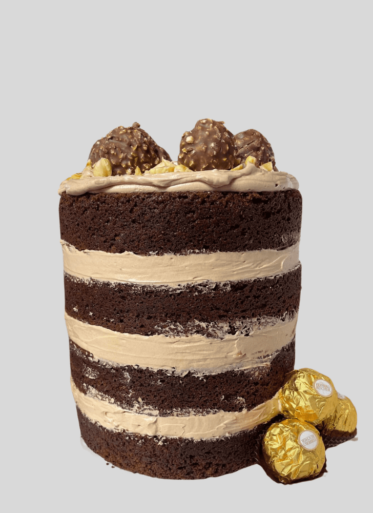 Fascinating Ferrero Rocher Cake