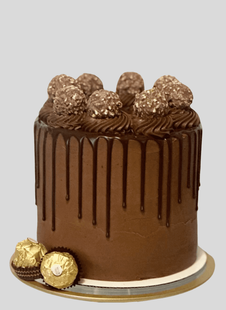 Gorgeous Ferrero Rocher Cake