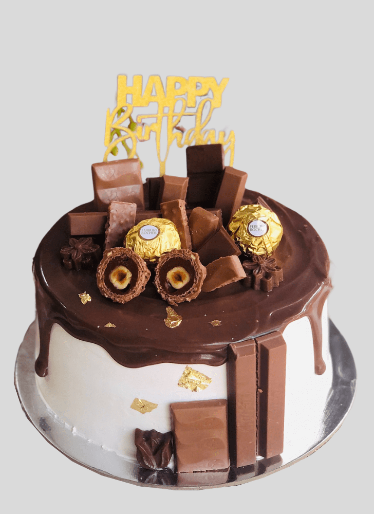 Graceful Ferrero Rocher Cake