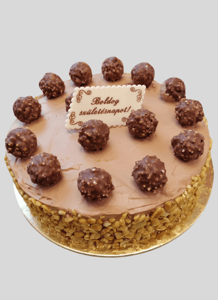Ideal Ferrero Rocher Cake