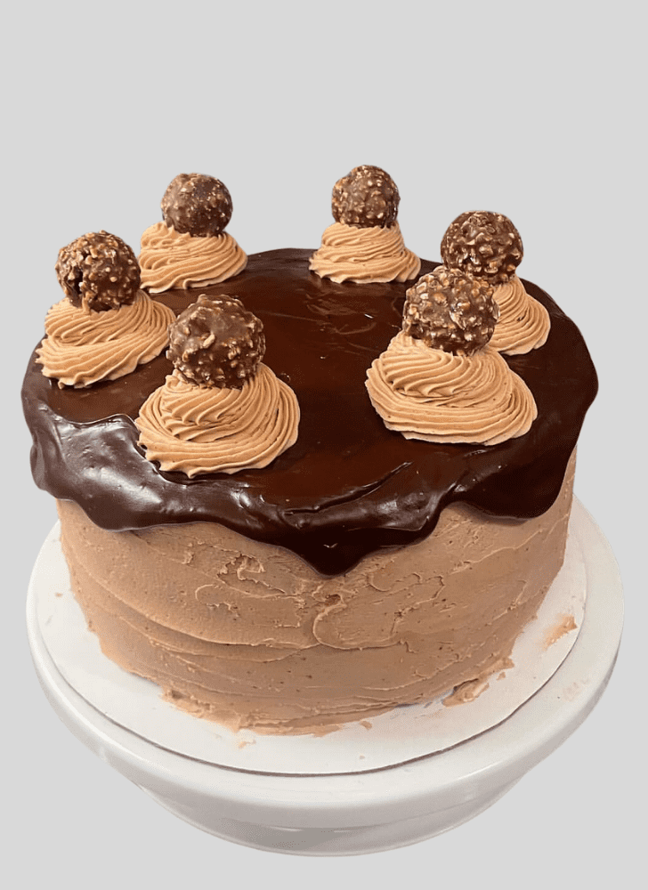 Magnificent Ferrero Rocher Cake