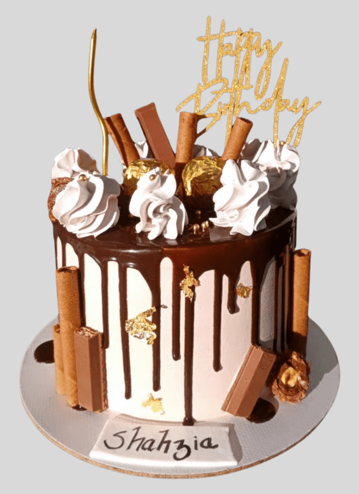 Nice Ferrero Rocher Cake