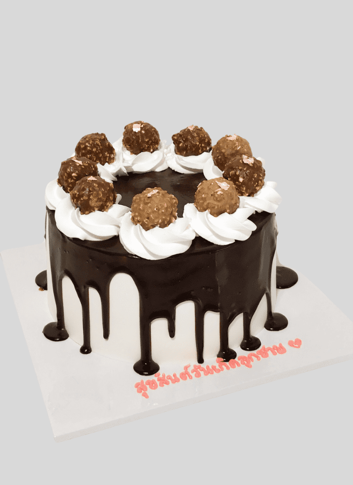 Refined Ferrero Rocher Cake