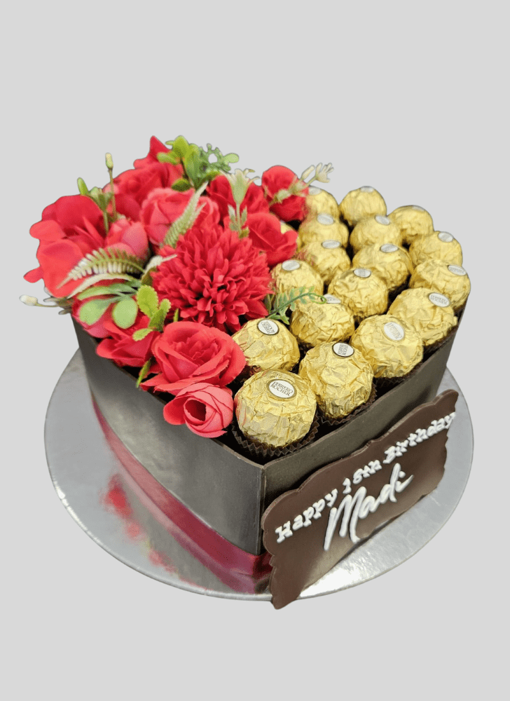 Resplendent Ferrero Rocher Cake