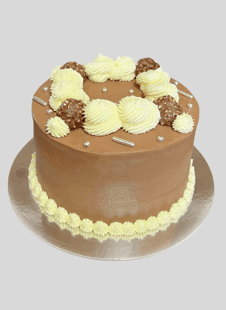 Slightly Ferrero Rocher Cake