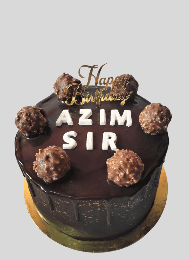 Stunning Ferrero Rocher Cake