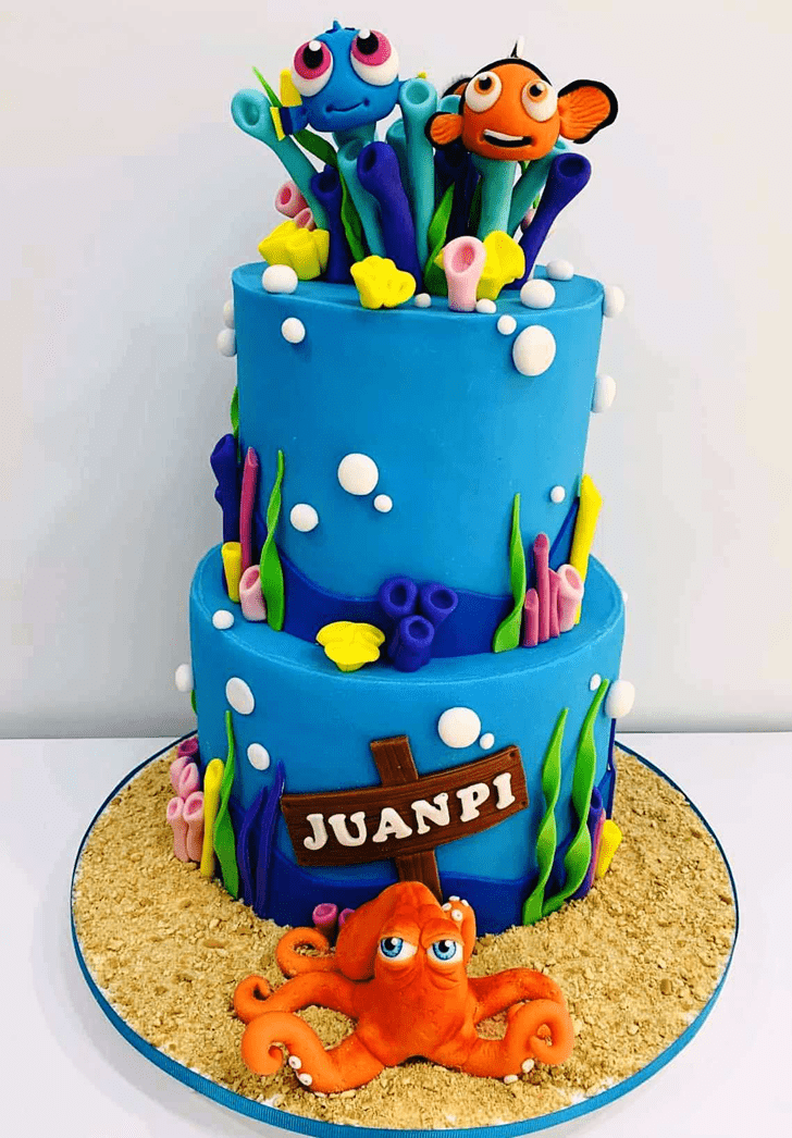 Admirable Finding Dory Cake Design