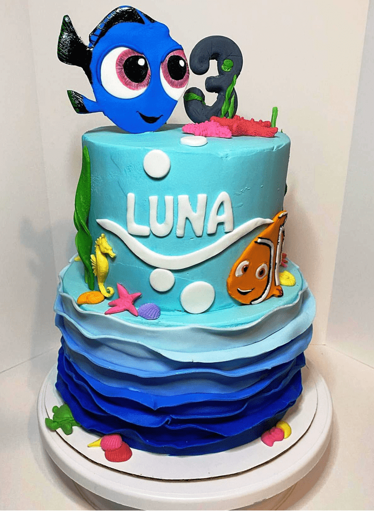 Beauteous Finding Dory Cake