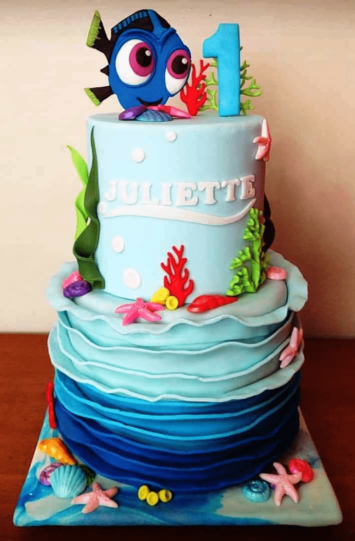 Comely Finding Dory Cake