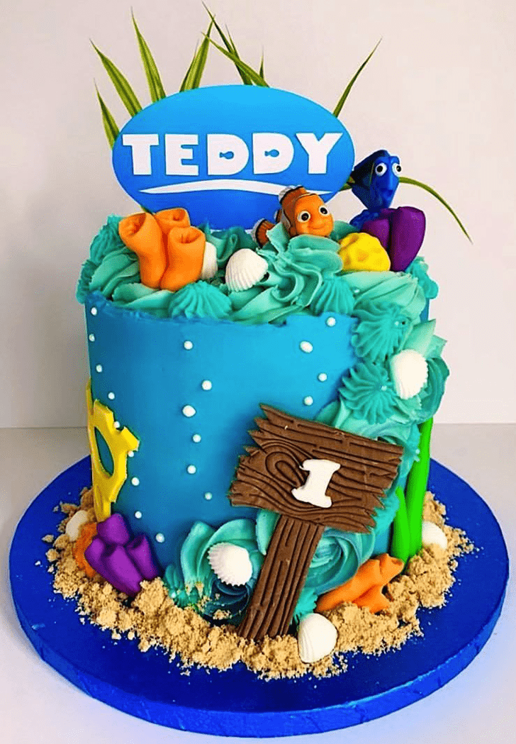 Elegant Finding Dory Cake