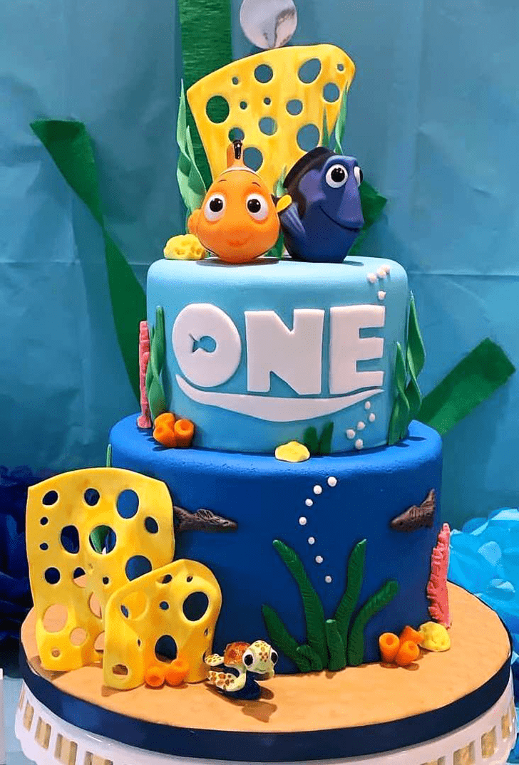 Enthralling Finding Dory Cake