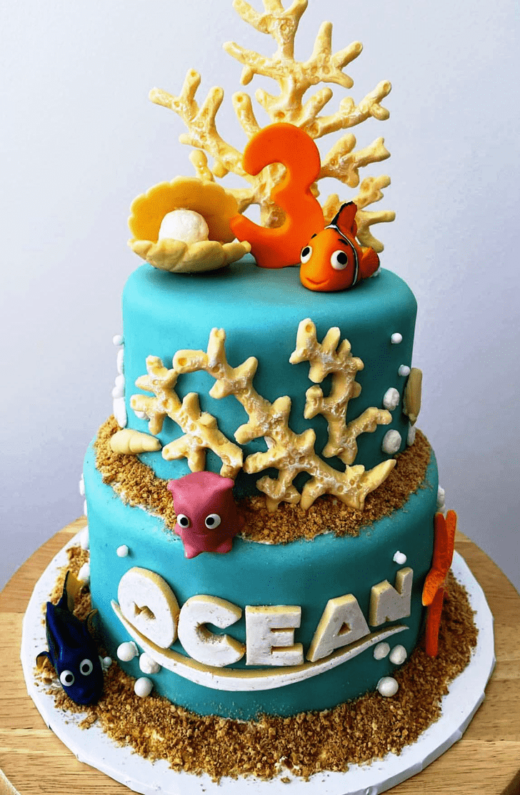 Fascinating Finding Dory Cake