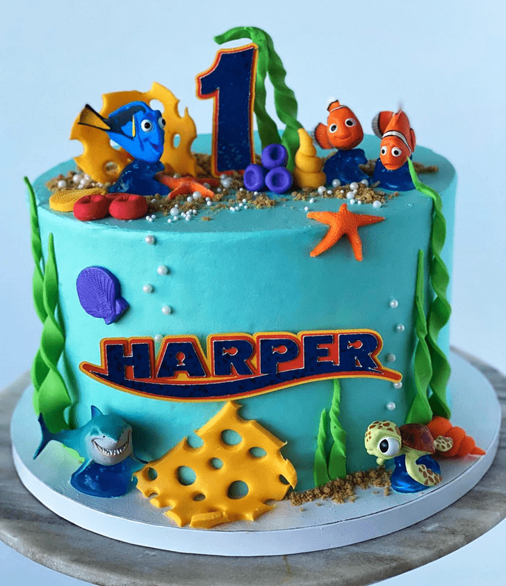 Handsome Finding Dory Cake