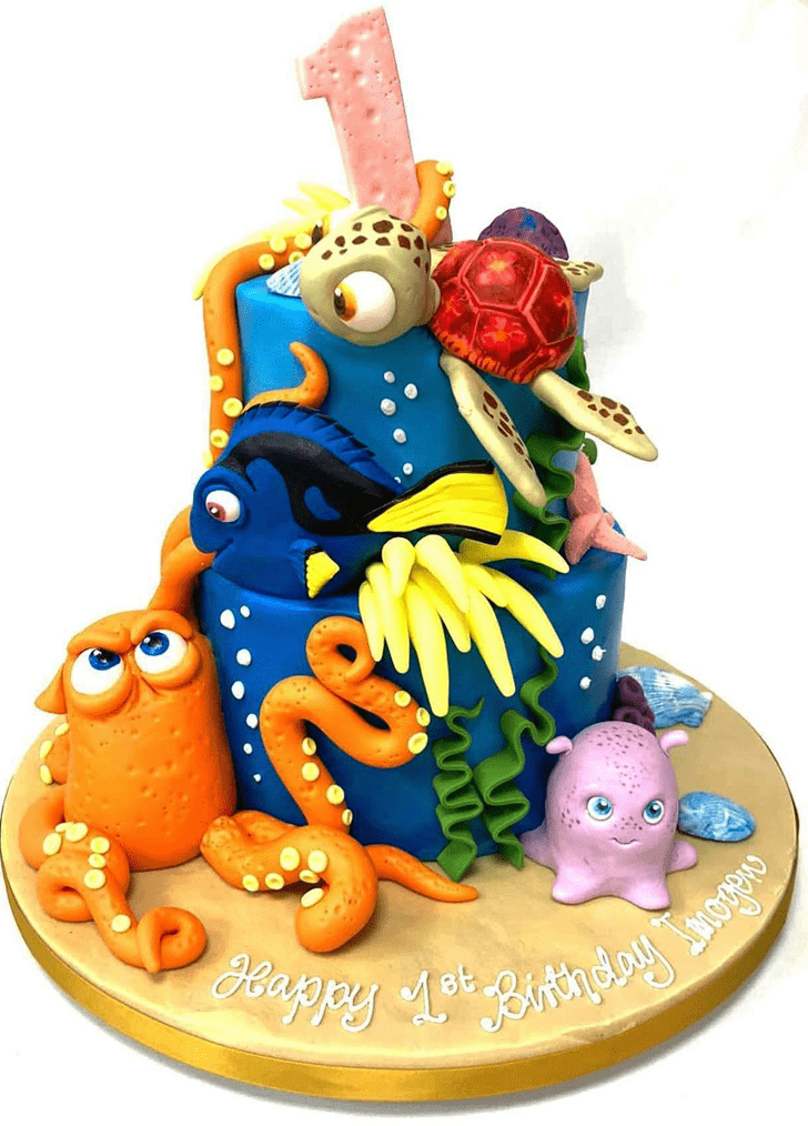 Ideal Finding Dory Cake