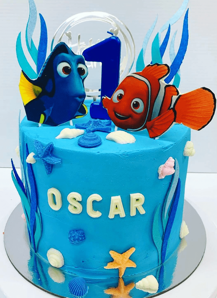 Inviting Finding Dory Cake