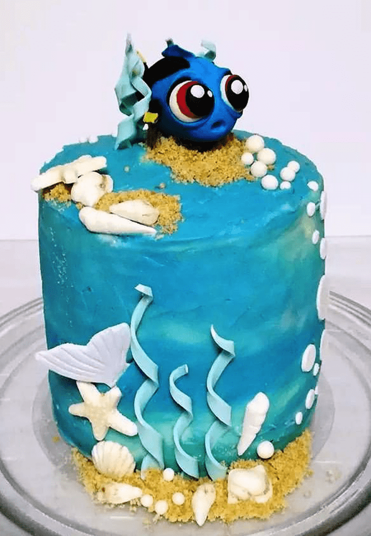 Lovely Finding Dory Cake Design