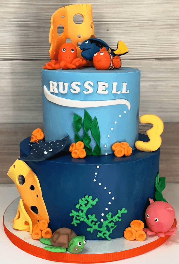 Magnetic Finding Dory Cake