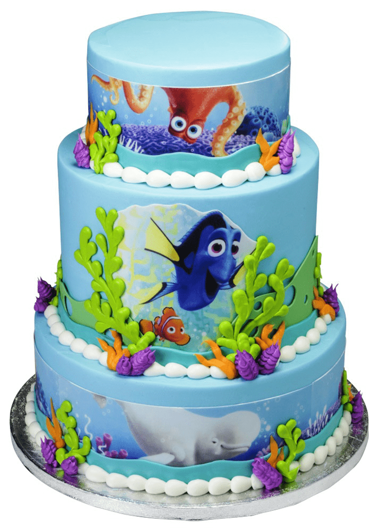 Shapely Finding Dory Cake