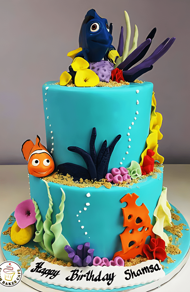 Superb Finding Dory Cake